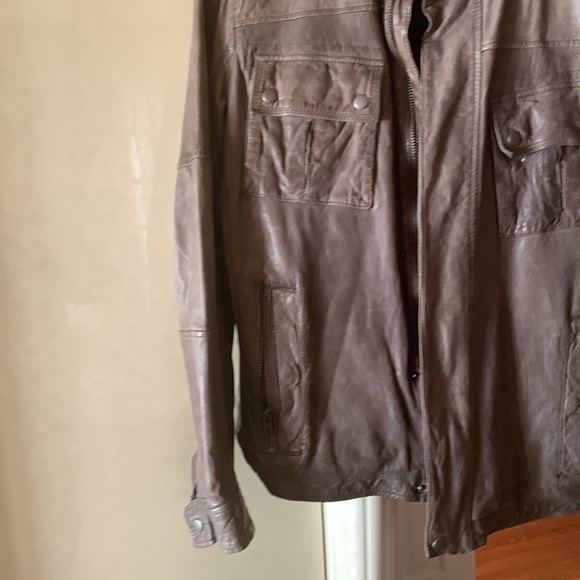 Used Cole haan leather jacket - Picture 8 of 12